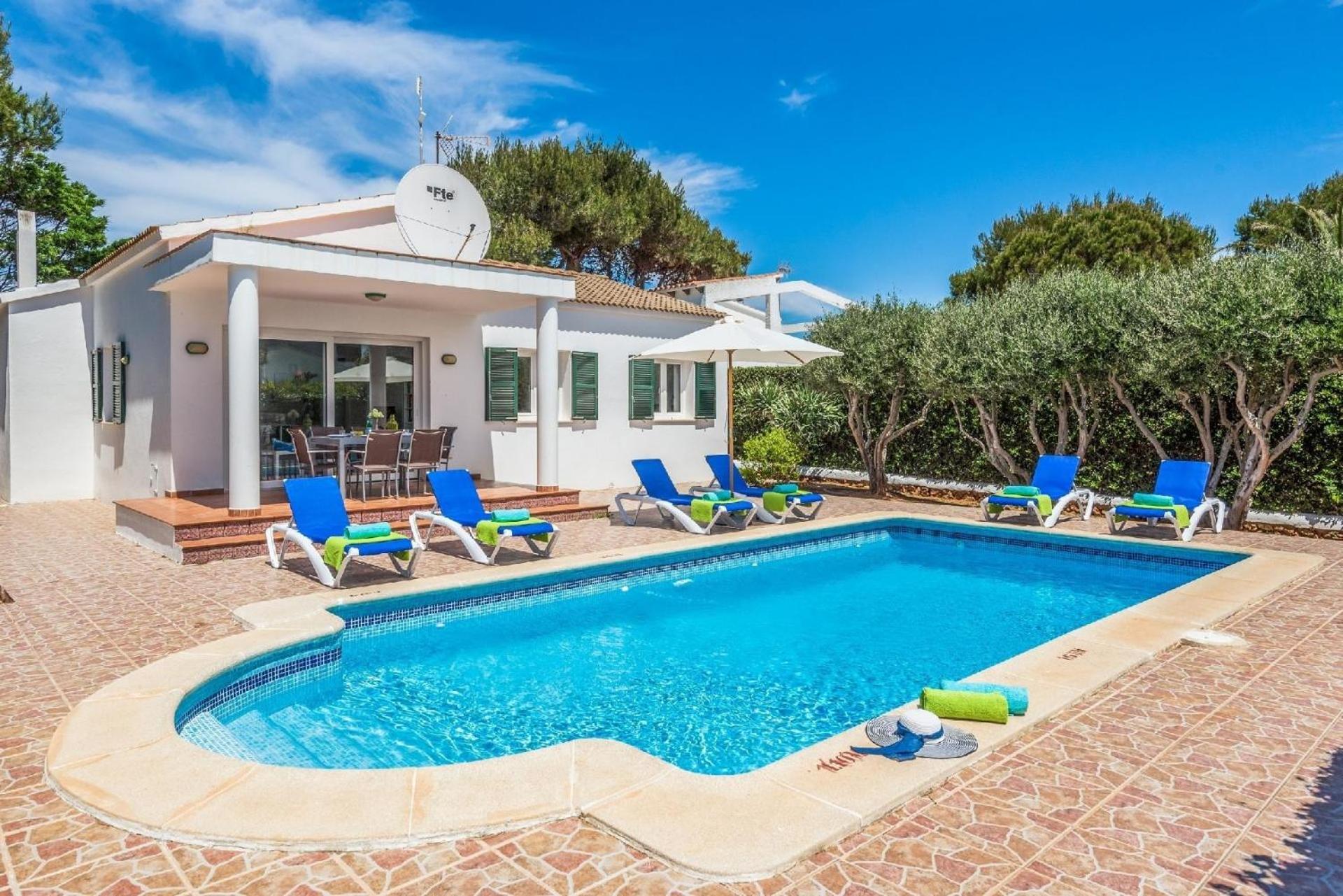 Ferienhaus Ferienhaus Mit Privatpool Fuer 6 Personen Ca 110 Qm In Torre Del Ram, Menorca Westkueste Von Menorca Cala'N Blanes (Menorca)